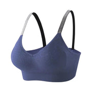 Silver-Backed Vest With Underwire Without Underwire