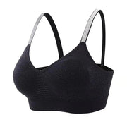 Silver-Backed Vest With Underwire Without Underwire