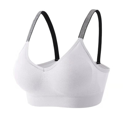 Silver-Backed Vest With Underwire Without Underwire