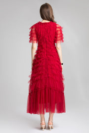 Mesh Celebrity Fantasy Spicy Dress