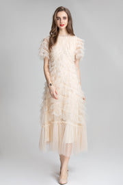 Mesh Celebrity Fantasy Spicy Dress
