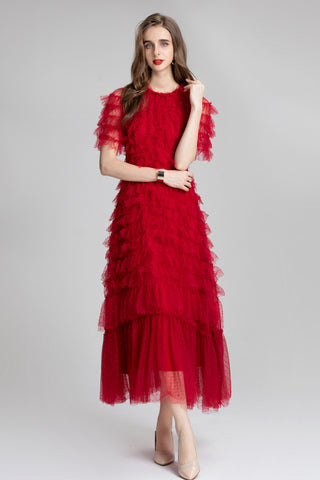Mesh Celebrity Fantasy Spicy Dress