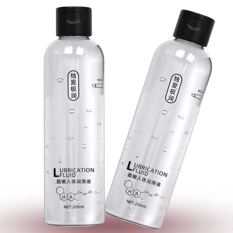 200ML Lubricant Water-based Lube Safe Intimate Gel Vaginal Anal Lubricating Oil Adult For Women/Men Couple Erotic Product