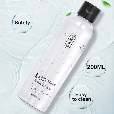 200ML Lubricant Water-based Lube Safe Intimate Gel Vaginal Anal Lubricating Oil Adult For Women/Men Couple Erotic Product