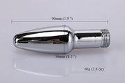 Stainless Steel Bidet Faucets Rushed Anal Douche Portable Shower Cleaning Enemator Enema Metal Anal Cleaner Butt Plugs Tap