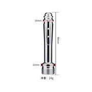 New Stainless Steel Metal Anal Cleaner Bidet Faucets Rushed Anal Douche Shower Cleaning Enemator Enema Butt Plugs Tap Adult