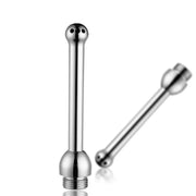 Stainless Steel Bidet Faucets Rushed Anal Douche Portable Shower Cleaning Enemator Enema Metal Anal Cleaner Butt Plugs Tap