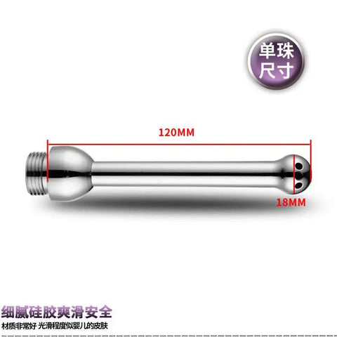 Stainless Steel Bidet Faucets Rushed Anal Douche Portable Shower Cleaning Enemator Enema Metal Anal Cleaner Butt Plugs Tap