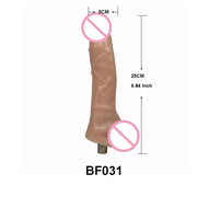 Fredorch Sex Machine Accessories 3XLR Connector Big Dildo Skin Color Dildo Vibrating Dildo Bendable Dildo Heated Dildo Vagina