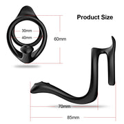 Silicone Sexy Toy Cockring Sleeve for Penis Ring Time Delay Ejaculation Male Chastity Couple Cock Rings adults Erotic products