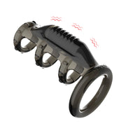 Male Cock Rings Vibrating Sleeve Penis Ring For Delayed Ejaculation  Penis G spot Vibrators Dick Enlargement Extender for Men