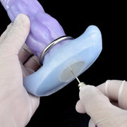 Ovipositor Dildo Pneumatic Monster Dildo with 5 Eggs, 8.1inch Silicone Anal Dildo Anal Plug Adult Sex Toys for Women G Spot