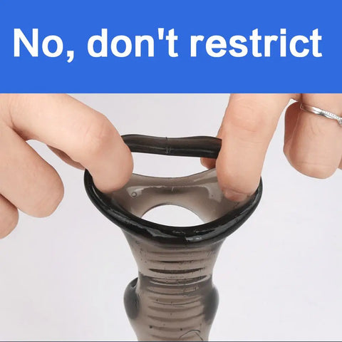 Male Cock Rings Vibrating Sleeve Penis Ring For Delayed Ejaculation  Penis G spot Vibrators Dick Enlargement Extender for Men