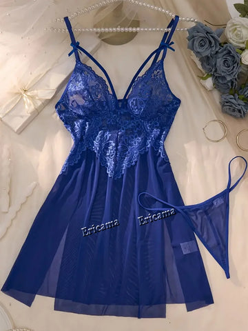 Lingerie Sexy Underwear 2 Piece Women Set Lingerie Seamless Sexy Bra Brief Sets Lace Patchwork Erotic Lingerie Intimate