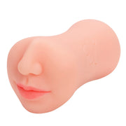 YUU Eimi Fukada Male Masturbator Cup Realistic Oral Mouth Pocket Pussy Artificial Blowjob Deep Throat Masturbation Cup for Men