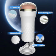 Male Masturbator Cup Pocket Pussy Suction Cup Sex Toys Lifelike Artiflcial Vaginal Masturbator Toys for Men Adult Erotic Toys