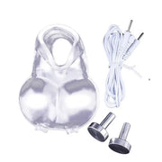 Electroshock Defensa Estim Electro Electric Shock Penis Plug Cock Rings Chastity Cage Anal Plug Nipple Clamps E-stim Bdsm Toys