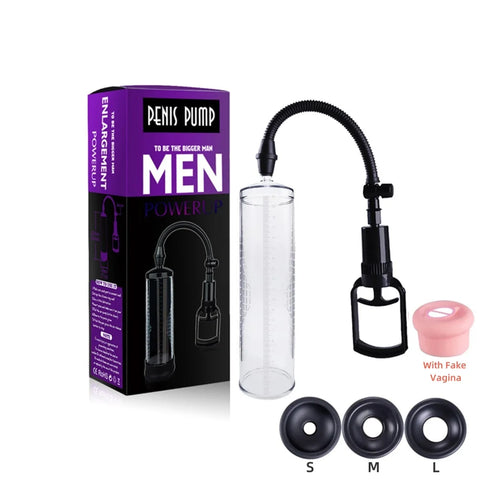 Penis Enlargement Pump Manual Vacuum Stimulate for Man Extender Penis Pump Male Enlarger Trainer Masturbation Adults Sex Toys 18