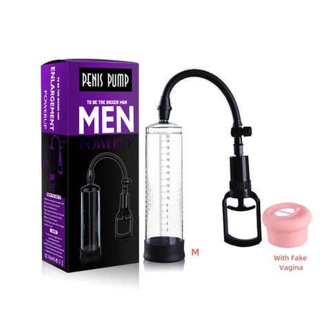 Penis Enlargement Pump Manual Vacuum Stimulate for Man Extender Penis Pump Male Enlarger Trainer Masturbation Adults Sex Toys 18
