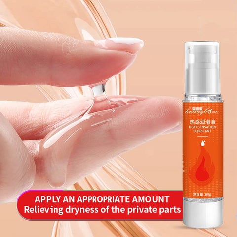 Natural Skin-friendly ultra-smooth thermal human lubricant, water-soluble, long-lasting moisturizing, odorless  for couples 60g