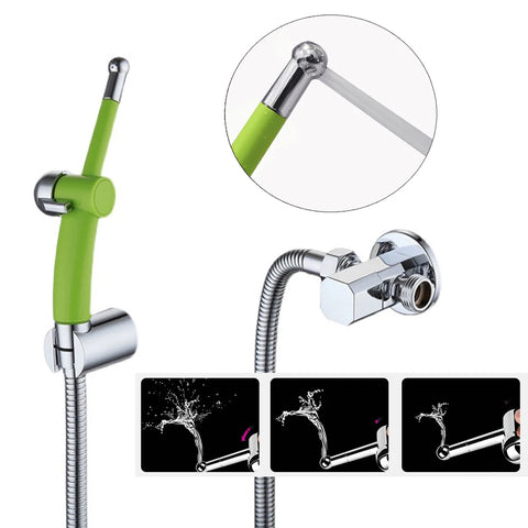 4 Colors Bidet Sprayer Head Kit Handheld Toilet Wash Bidet Faucet Spray Gun shower Anal Cleaning Butt Plugs Tap Hose Nozzle Set