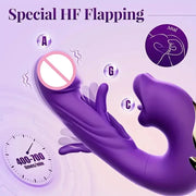 Tongue Vibrator Nipple Clitoral Stimulator G-spot Vaginal Insertion Vibrator Anal Plug Waterproof Dildo Adult Products