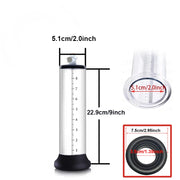 Electric Acrylic Penis Pump Vacuum Pump For Penis Male Penis Enlargement Pump  Penile Training Extender Cock Dick Pump For Men