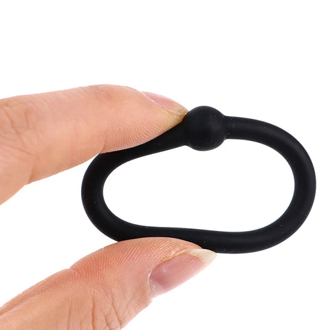 4Pcs/Pack Male Flexible Stay Donuts Cock Rings Silicone Time Delay Ring Cock Rings Adult Products