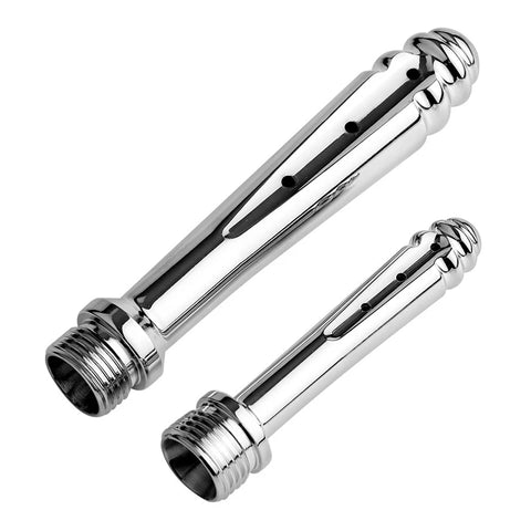 Stainless Steel Metal Dilator Cleaner Bidet Faucets Rushed Enema Shower Head Bidet Faucet for Anal Cleaning Butt Plugs Tap