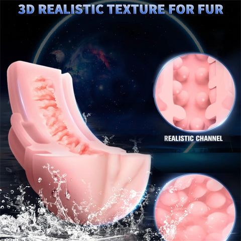 Male Masturbator Cup Pocket Pussy Suction Cup Sex Toys Lifelike Artiflcial Vaginal Masturbator Toys for Men Adult Erotic Toys