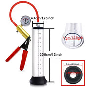 Electric Acrylic Penis Pump Vacuum Pump For Penis Male Penis Enlargement Pump  Penile Training Extender Cock Dick Pump For Men