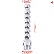 Stainless Steel Bidet Faucets Rushed Anal Douche Portable Shower Cleaning Enemator Enema Metal Anal Cleaner Butt Plugs Tap