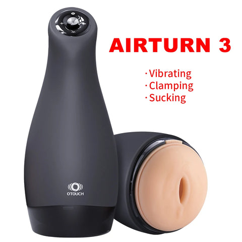 OTOUCH Airturn2 Sucking Man Masturbation Adult Supplies Vibrating Male Sexmachine Automatic Masturbator For Men Pussy Vagina Toy