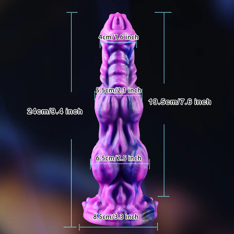 9.4inch Monster Dildo Horse Cock Knots Huge Penis Thick Anal Plug Dragon Dick Dog Knot Dildos Adult Sex toys for Women Gay 18+
