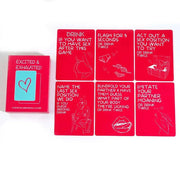 Excited And Exhausted Adult 50X Playing Cards Drinking Card Game Designed For Couples As It Helps To Strengthe