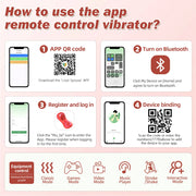 Wearable Vibrator Wireless Vibrator Tongue Mini Vibrator With 9 Vibration Modes Adult Toy  For Women Panties Clitoral Stimulator