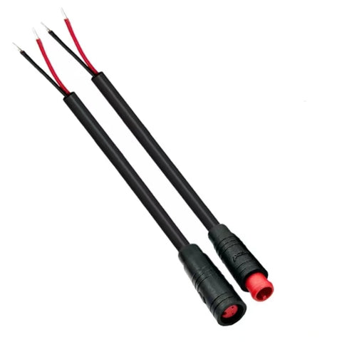 6mm M6 2 3 4 5  Pin male female Julet Electric bike Butt Plug Connector waterproof Scooter Brake Cable Pluger Signal Sensor