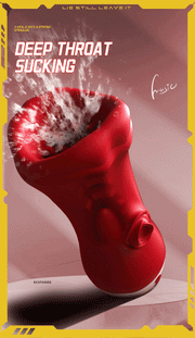 2 in 1 Male Tongue Licking Vibrator Deep Throat Male Glans Penis Training Cup Glans Stimulation Exercise Masturbators for Men