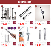 New Stainless Steel Metal Anal Cleaner Bidet Faucets Rushed Anal Douche Shower Cleaning Enemator Enema Butt Plugs Tap Adult