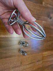Hollow Steel Butt Plugs, Anal Plug, 3 Different Size's, BDSM Medical Play, Vegan Friendly Kink, UK Seller