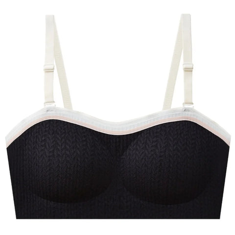 Lingerie Adjustable Wireless Bra Close-fitting Shockproof Brassiere for Women Anti-sagging Gathered Breasts Push Up Underwear
