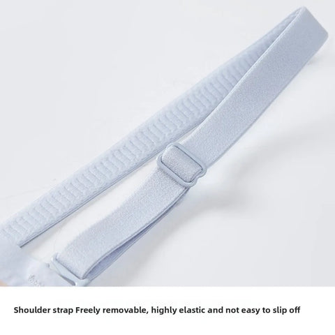 Lingerie Adjustable Wireless Bra Close-fitting Shockproof Brassiere for Women Anti-sagging Gathered Breasts Push Up Underwear
