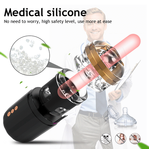 Upgraded  Automatic Thrusting Sucking Male Masturbators 3D Realistic Textured Blowjob Toy Pocket Pussy Stroker Sex Toys for Men