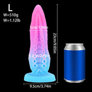 Colored Tentacle Anal Plug Large Anal Dildo Suction Cup Big Butt Plugs Female Masturbator Anal Dilator Men Women Toys For Adults