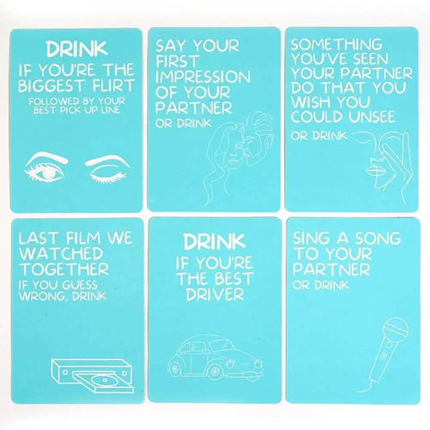 Excited And Exhausted Adult 50X Playing Cards Drinking Card Game Designed For Couples As It Helps To Strengthe