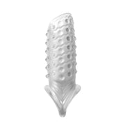 Newest Reusable Penis Sleeve Cock Rings Delay Ejaculation Clit Stimulation Penis Enlargemt Nozzle Sexy Toys for Men