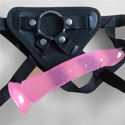 Strap On Dildo Adjustable dildo pants Harness Lesbian and Gay dildo brown flesh black pink purple dick strapon penis