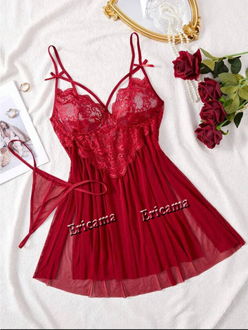 Lingerie Sexy Underwear 2 Piece Women Set Lingerie Seamless Sexy Bra Brief Sets Lace Patchwork Erotic Lingerie Intimate