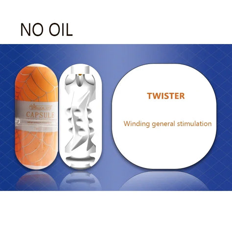 Masturbator Cup for Men Deep Throat Soft Portable Egg Penis Stimulator Vaginal Sucking Massager Vagina Pussy Pocket Adult Games