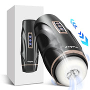 Upgraded  Automatic Thrusting Sucking Male Masturbators 3D Realistic Textured Blowjob Toy Pocket Pussy Stroker Sex Toys for Men